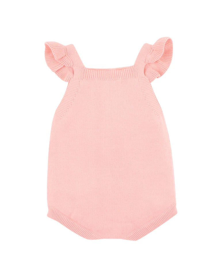 FOX & FINCH SONGBIRD EMBROIDERED KNITTED BODYSUIT