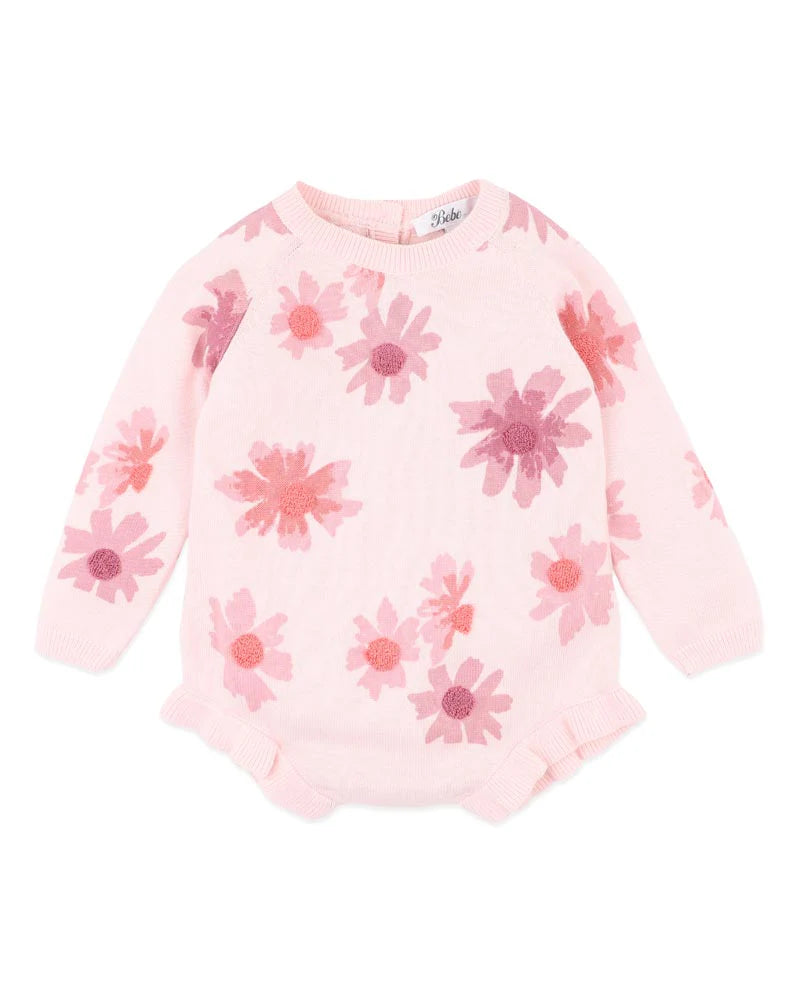 FOX & FINCH ORCHARD BLOOM ORGANIC KNITTED BODYSUIT