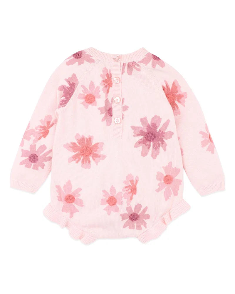 FOX & FINCH ORCHARD BLOOM ORGANIC KNITTED BODYSUIT