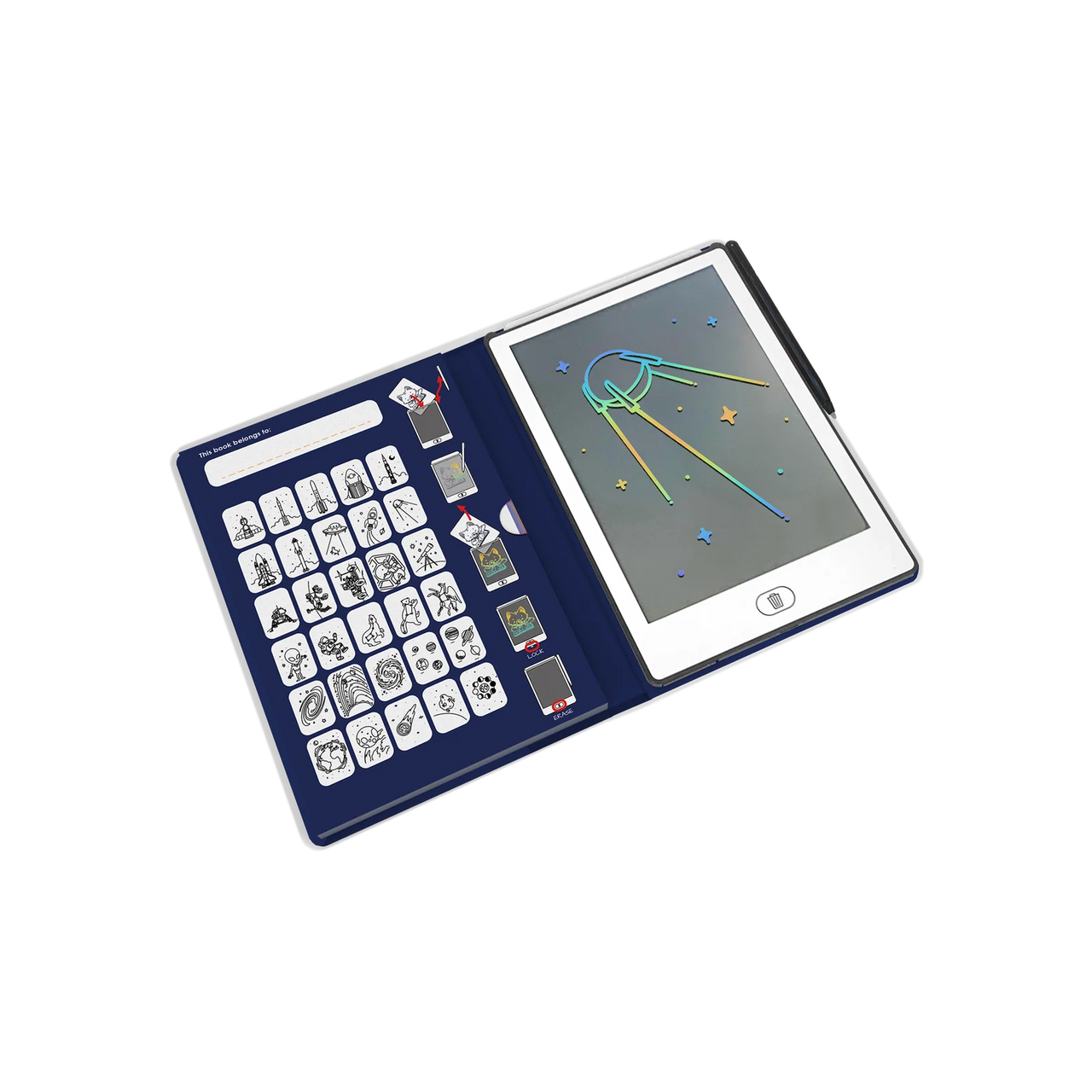 KIDYWOLF KIDYDRAW MINI - GALAXY