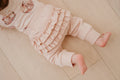 CONFETTI KIDZ FRILLY SLOUCH PANTS - ROSE