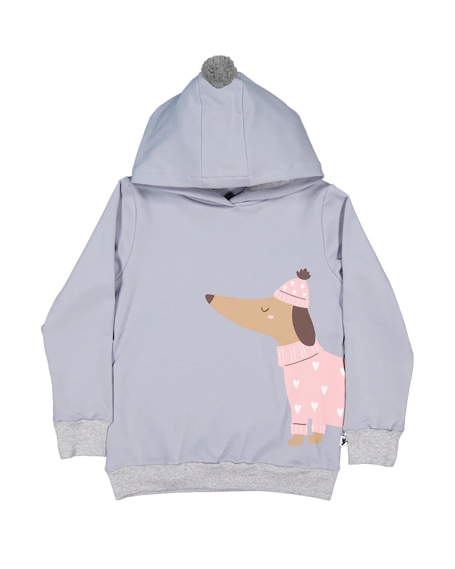 KISSED BY RADICOOL FRANKIE POM POM HOOD