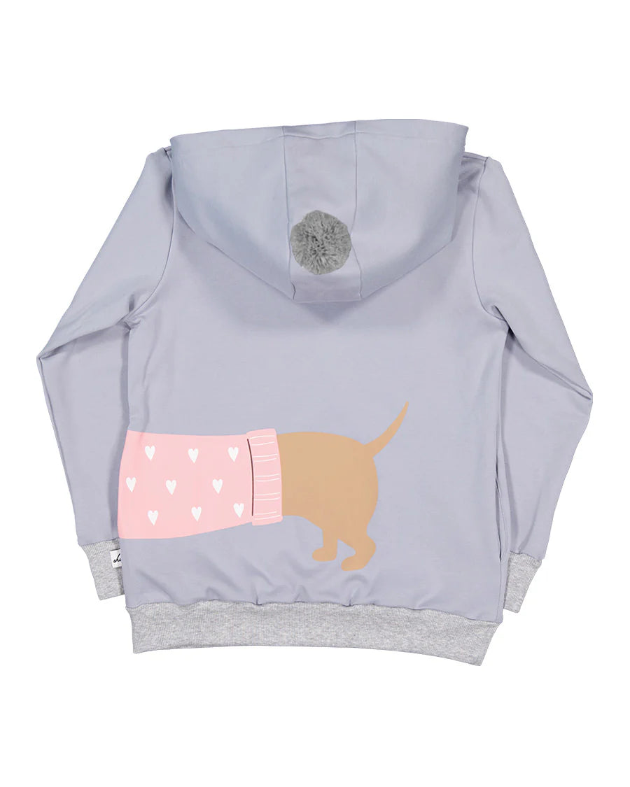KISSED BY RADICOOL FRANKIE POM POM HOOD