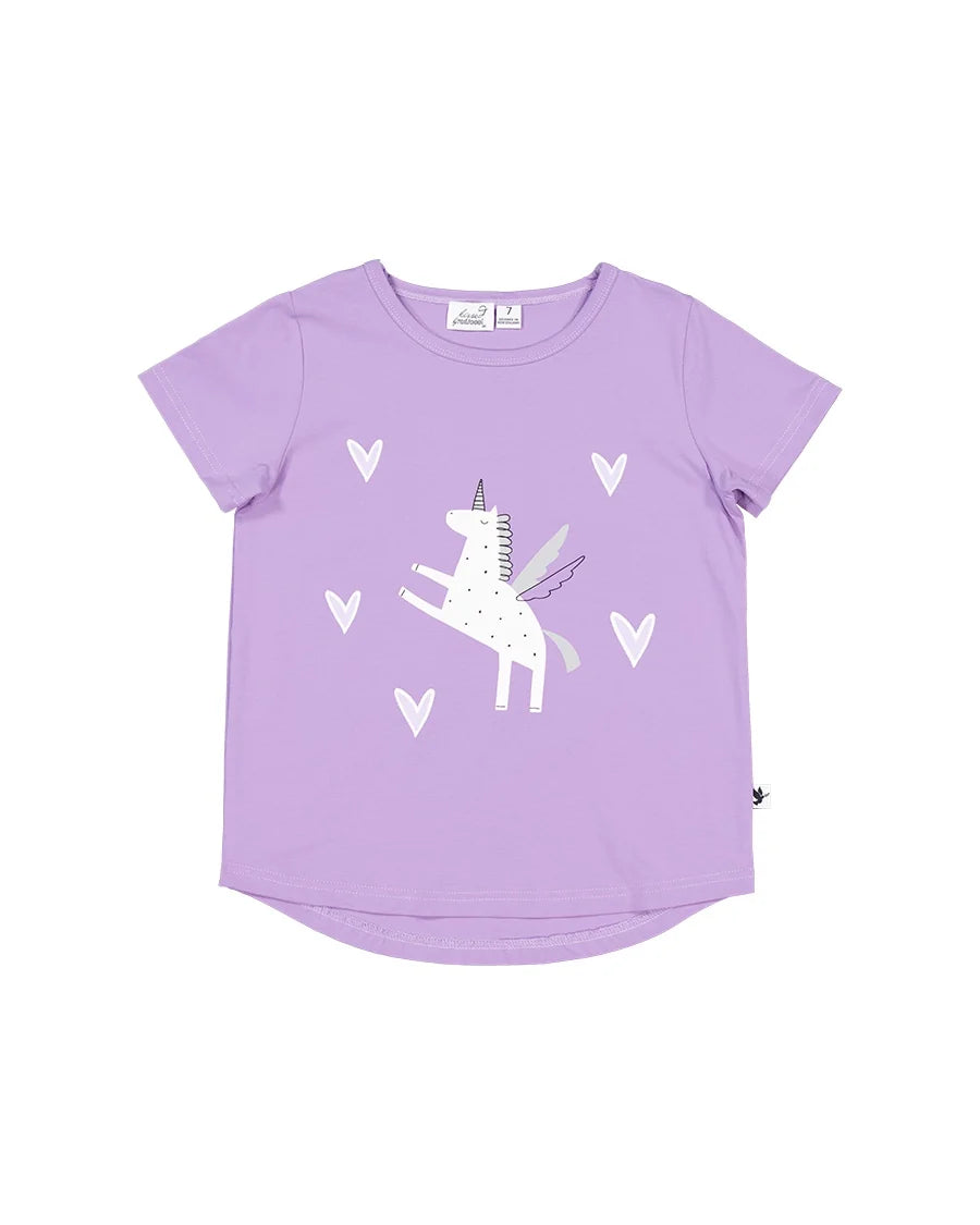 KISSED BY RADICOOL UNICORN LOVE TEE