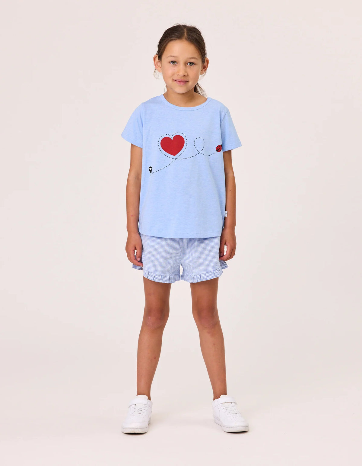 KISSED BY RADICOOL LADYBIRD LOVE TEE