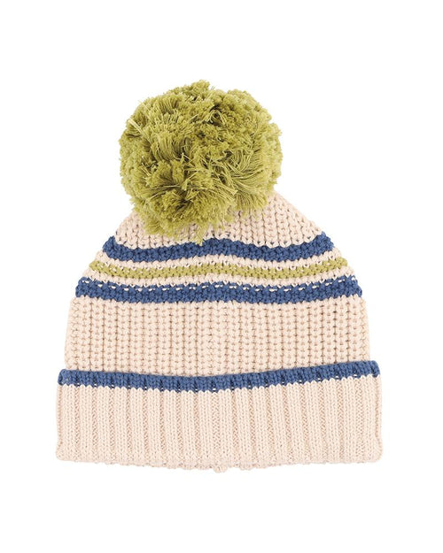 FOX & FINCH HIGH FLYER STRIPE BEANIE
