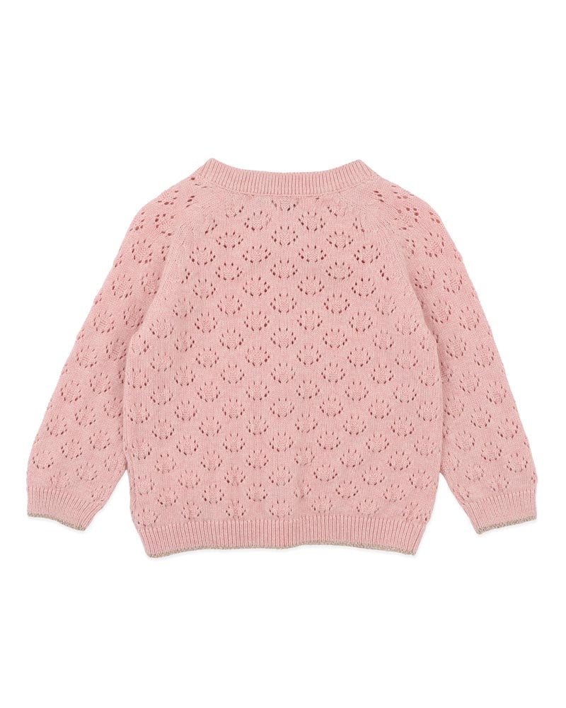 BEBE BILLIE ORGANIC GIRLS CARDIGAN