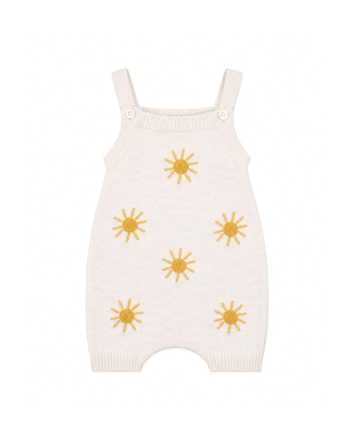 BEBE SCOUT KNITTED SUN OVERALLS