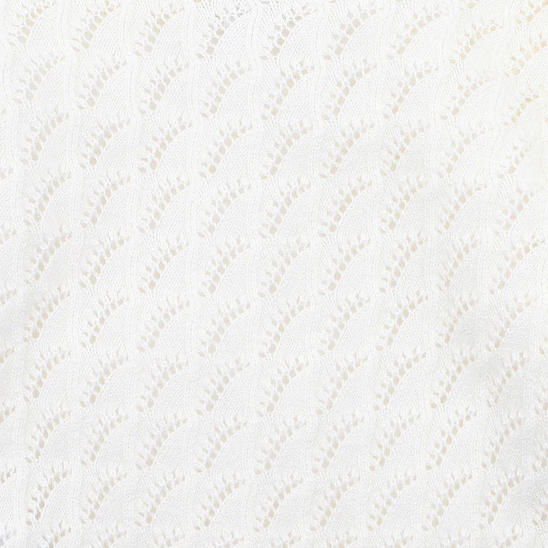 BEBE POINTELLE ORGANIC COTTON CARDIGAN