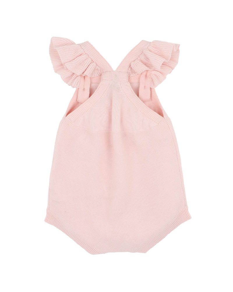 MADELYN HAND EMBROIDERED ORGANIC KNITTED BODYSUIT