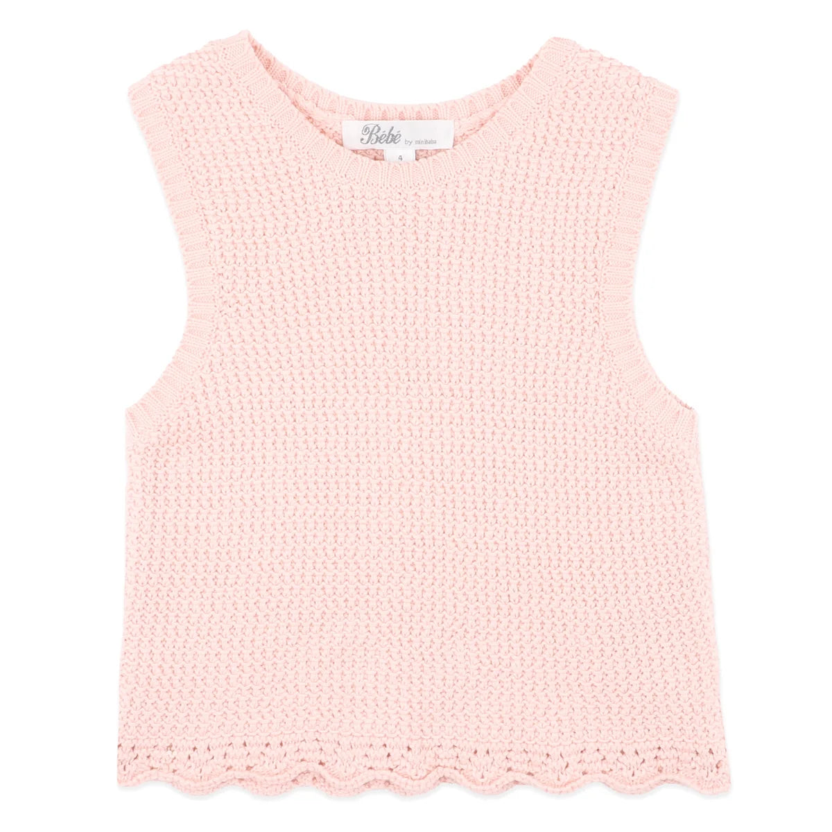 BEBE POPPY ORGANIC KNITTED TOP
