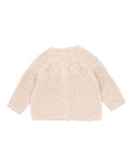 BEBE CREAM MARLE CARDIGAN