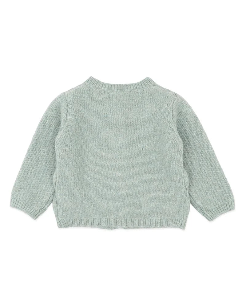 BEBE SAGE POINTELLE CARDIGAN