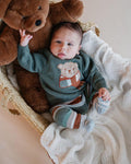 BEBE MATEO BEAR KNITTED JUMPER