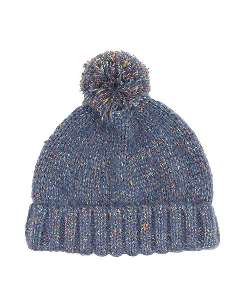 FOX & FINCH ISAAC BEANIE BLUE SPECKLE