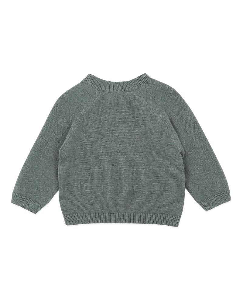 BEBE OTTO PROUD PUPPY ORGANIC KNITTED JUMPER