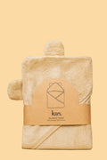 KIIN BABY HOODED TOWEL OAT