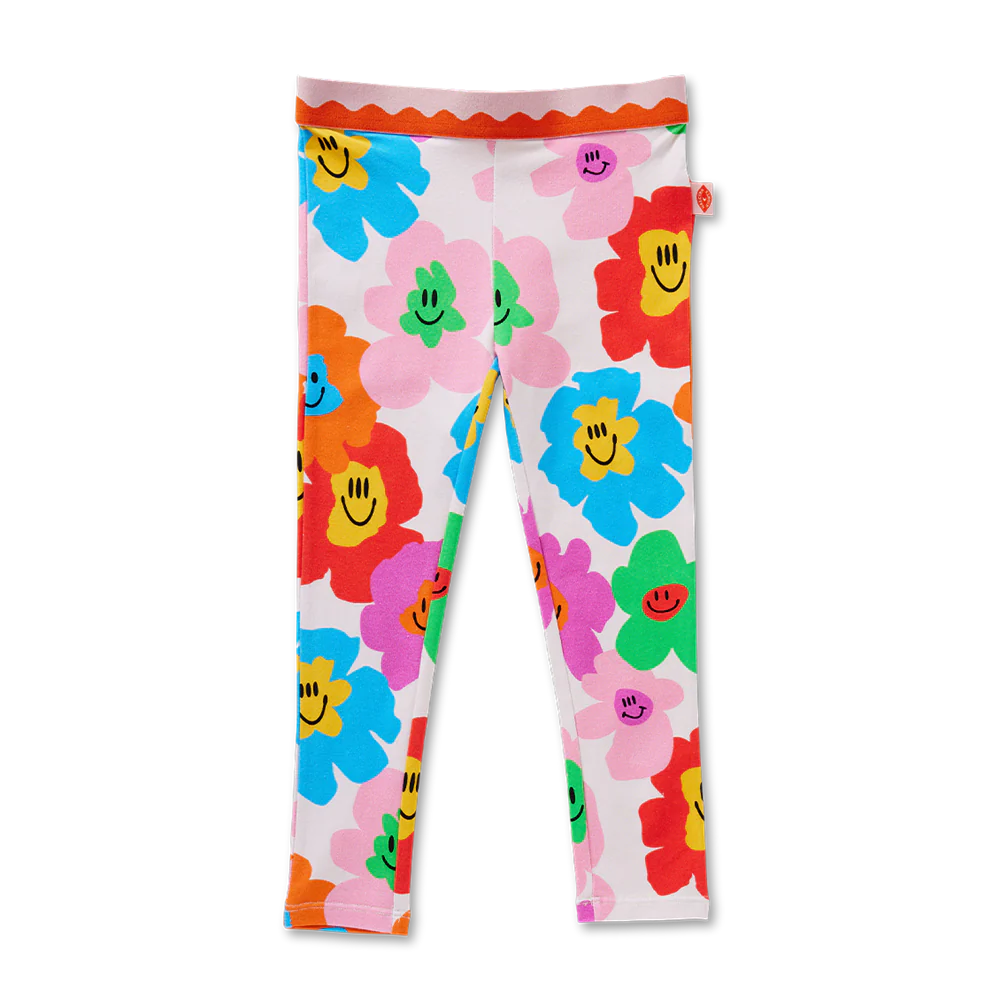 HALCYON NIGHTS HEJ BLOMMA! KIDS LEGGINGS