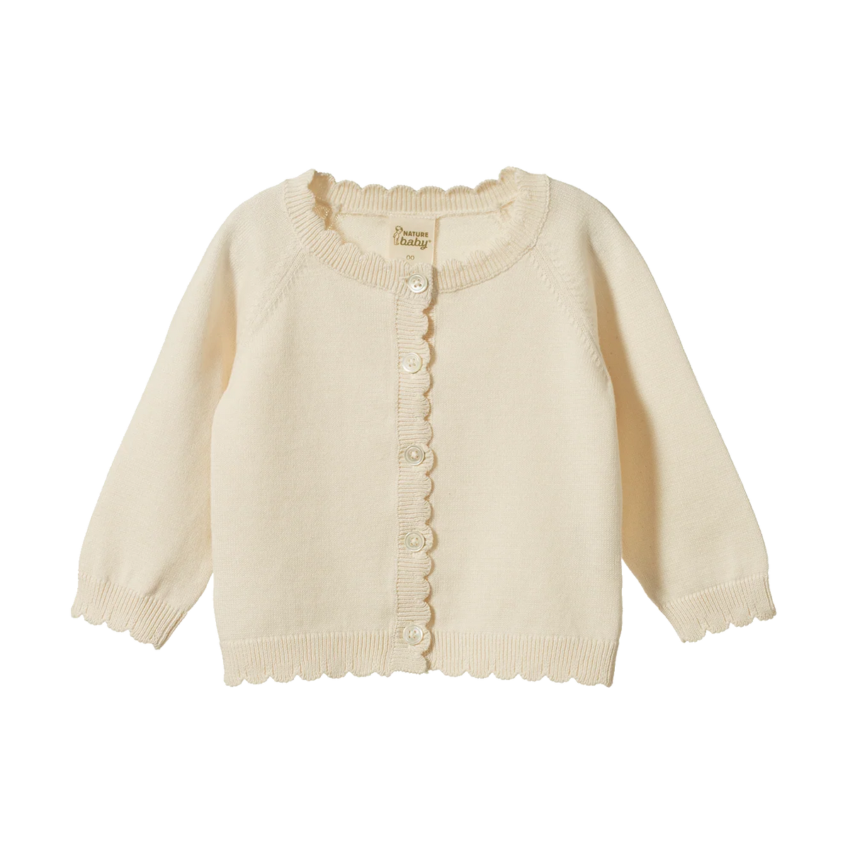 NATURE BABY LILLIETTE CARDIGAN NATURAL