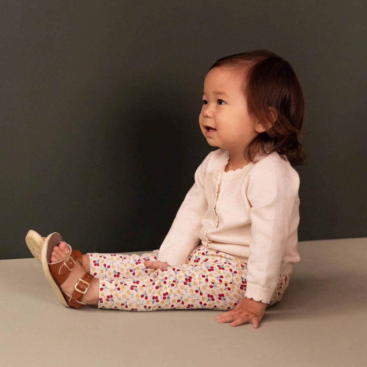 NATURE BABY LILLIETTE CARDIGAN NATURAL