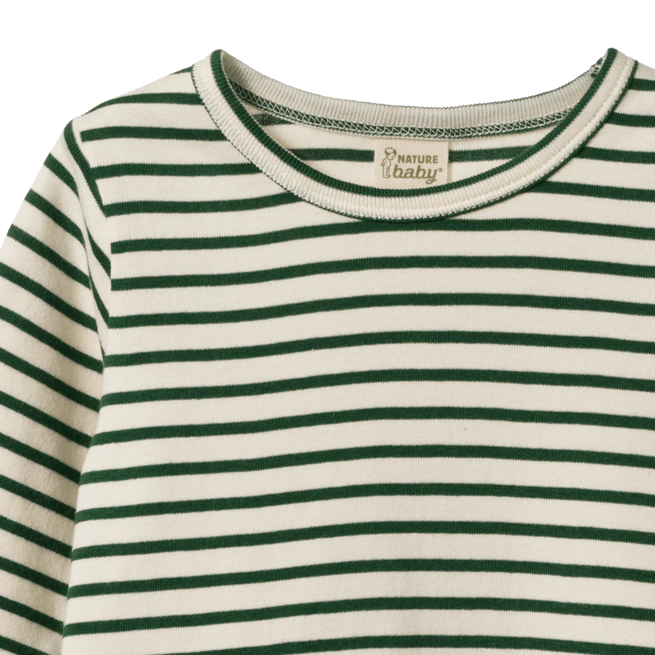 NATURE BABY LONG SLEEVE RIVER TEE EDEN SAILOR STRIPE