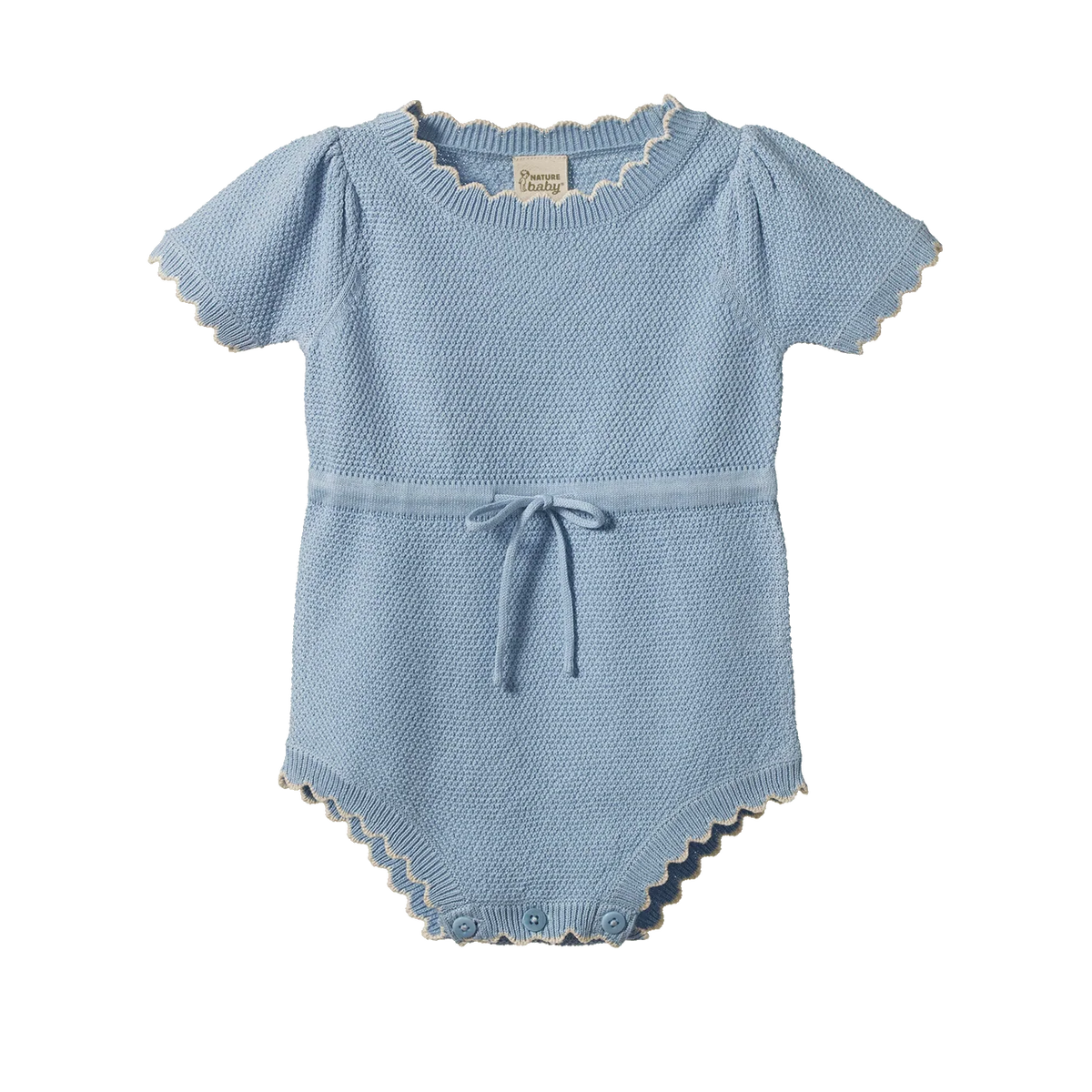NATURE BABY LOTTIE SUIT CELESTIAL BLUE