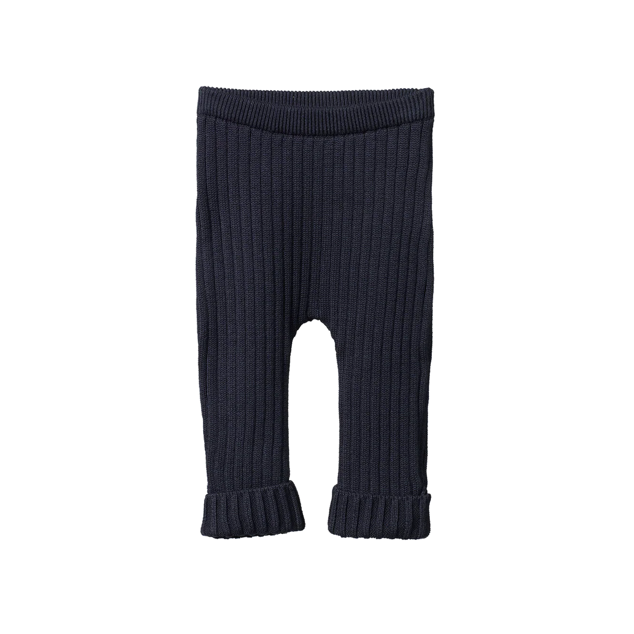 NATURE BABY LOU PANTS COTTON KNIT NAVY
