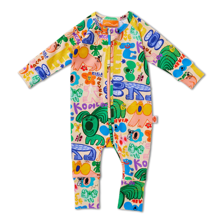HALCYON NIGHTS KOALA 4EVER LS ROMPER