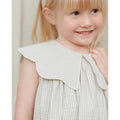 NORA LEE FLORENCE DRESS / SAGE STRIPE