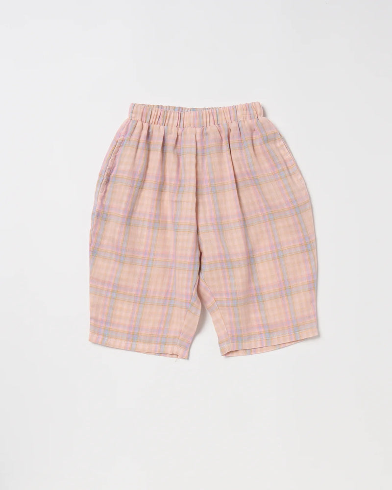 WALNUT WYATT PANT - PINK CHECK