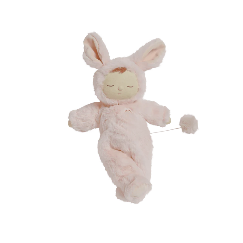 LULLABY COZY DINKUM BUNNY MOPPET - PINK