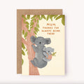 LAUREN SISSONS STUDIO MUM, THANKS FOR BEING THERE CARD