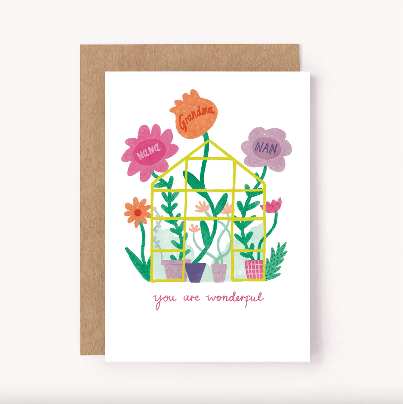 LAUREN SISSONS STUDIO NANA, GRANDMA, NAN CARD