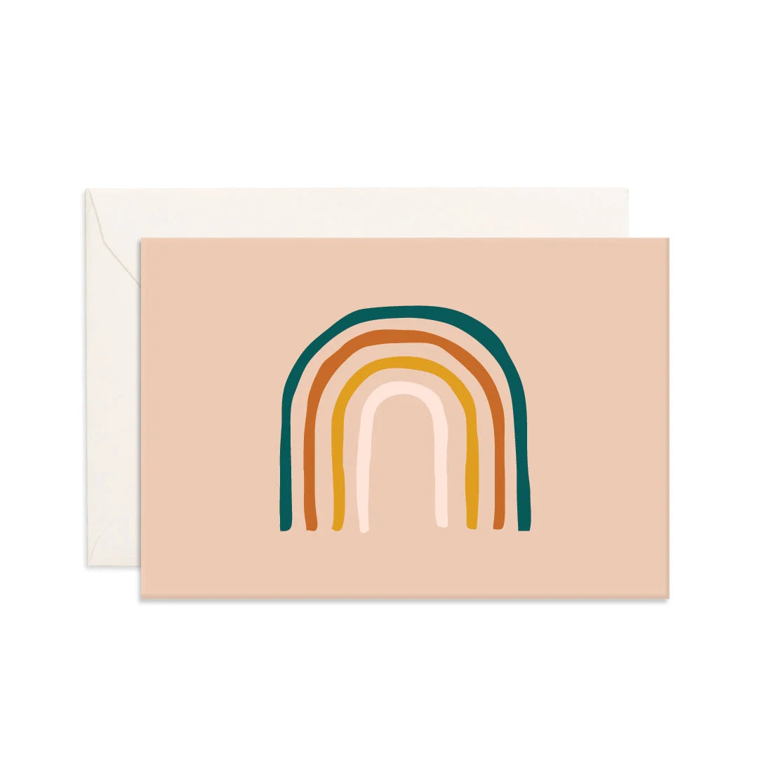 RAINBOW MINI GREETING CARD