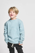 MUNSTER KIDS BRANDED CREW MINERAL BLUE