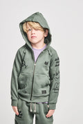 MUNSTER ICON PATCH HOODY OCEAN GREEN