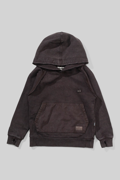 MUNSTER KIDS EASY HOODIE WASHED BLACK