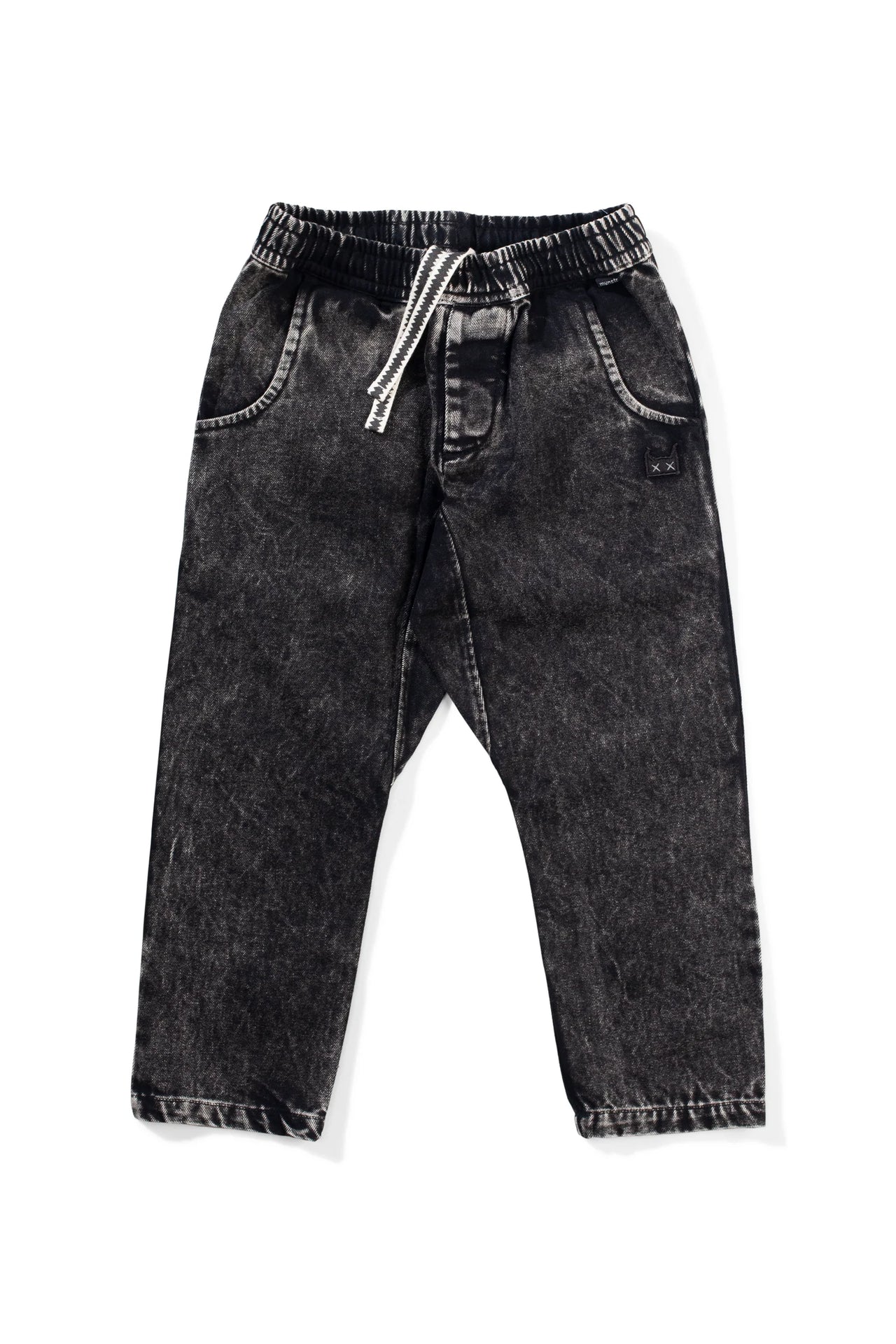 MUNSTER KIDS ACID RAIN PANT ACID BLACK