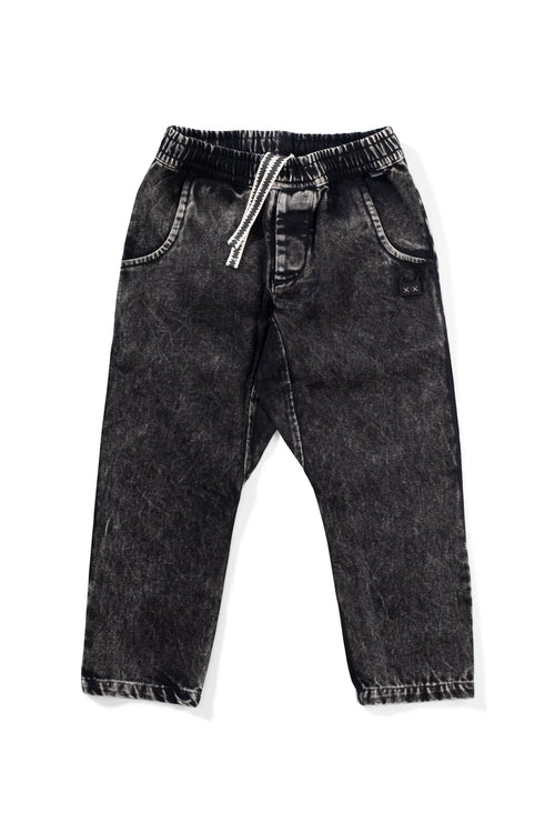 MUNSTER KIDS ACID RAIN PANT ACID BLACK