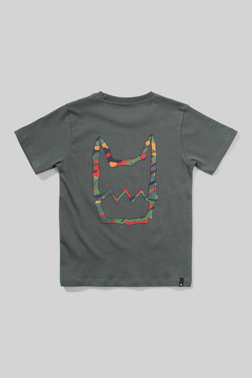 MUNSTER KIDS MOREBONES TEE OCEAN GREEN