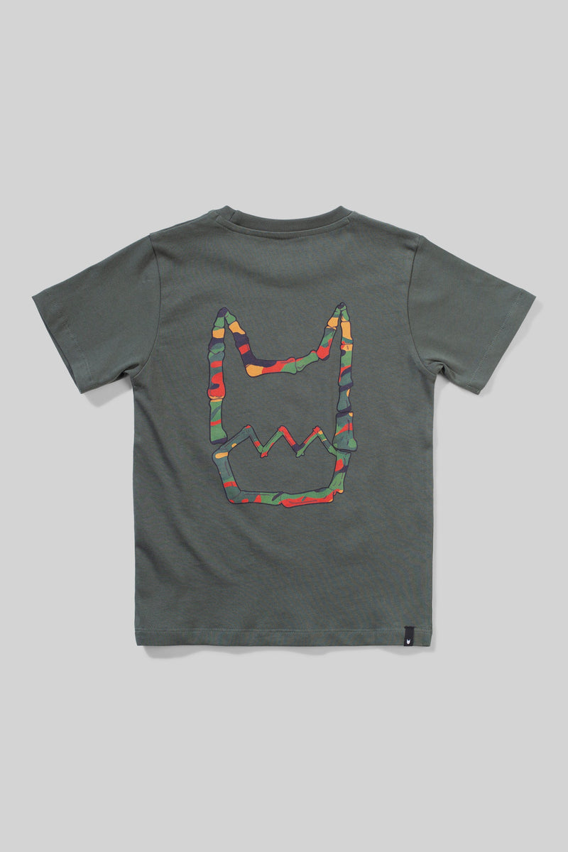 MUNSTER KIDS MOREBONES TEE OCEAN GREEN