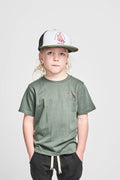 MUNSTER KIDS MOREBONES TEE OCEAN GREEN