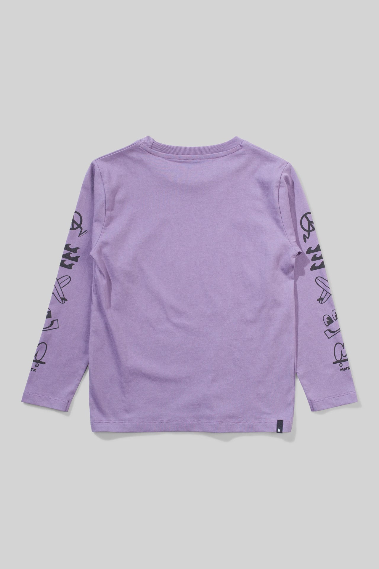 MUNSTER PLEASURES LONG SLEEVE TEE ASH PURPLE