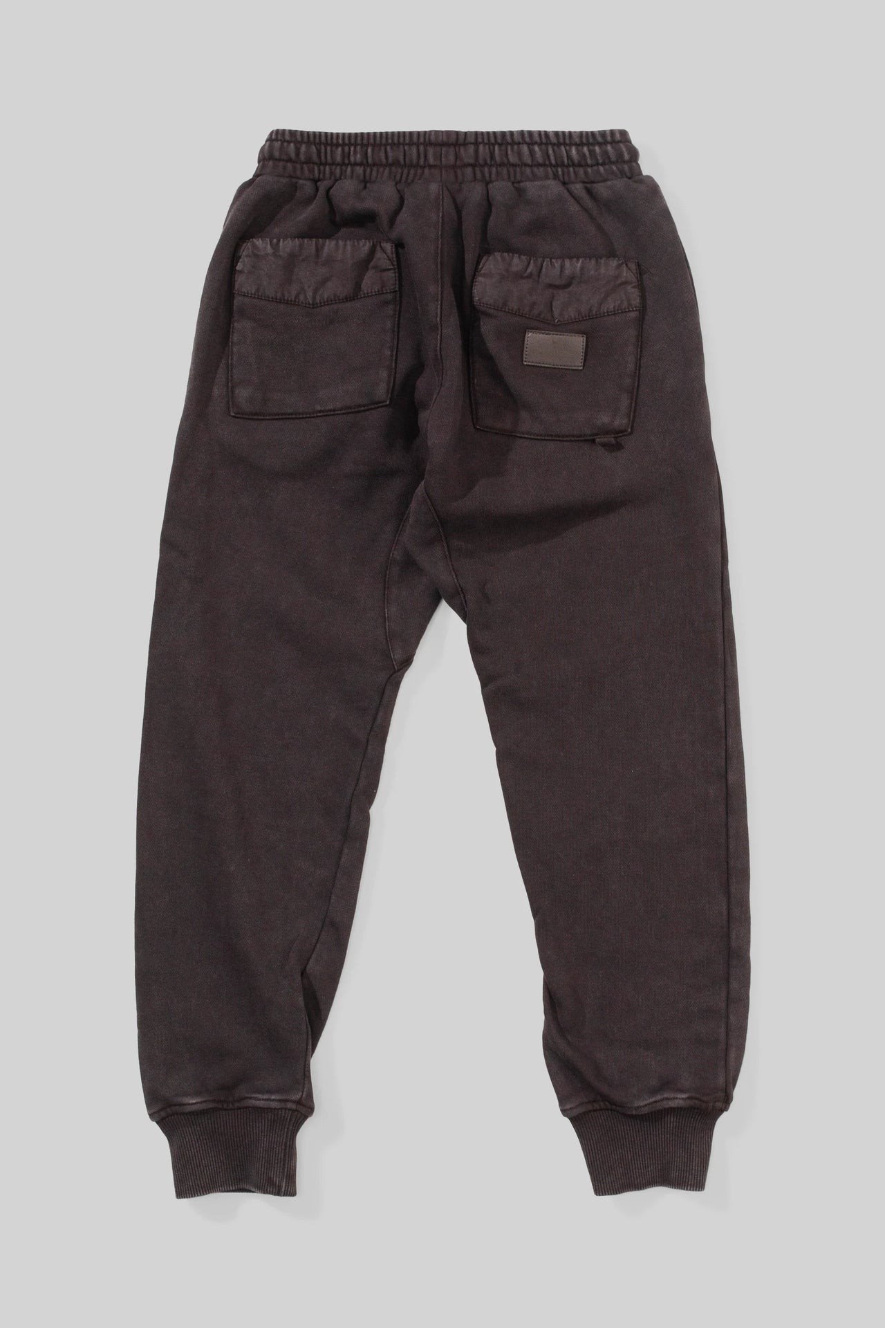 MUNSTER POPLIN PATCH PANT WASHED BLACK