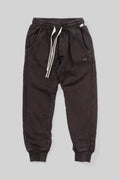 MUNSTER POPLIN PATCH PANT WASHED BLACK