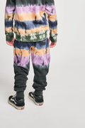 MUNSTER KIDS WAISTDEEP TRACKPANT BLACK TIE DYE