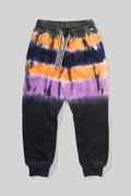MUNSTER KIDS WAISTDEEP TRACKPANT BLACK TIE DYE