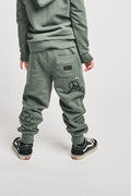 MUNSTER KIDS LESSGO TRACK PANT OCEAN GREEN