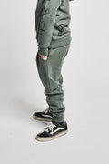 MUNSTER KIDS LESSGO TRACK PANT OCEAN GREEN