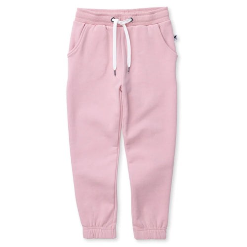 MINTI FURRY GATHERED CUFF TRACKIES MUTED PINK